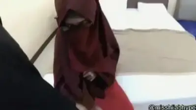 Misshijabhyper Jilbab Merah Ngocok Memek Basah Gila